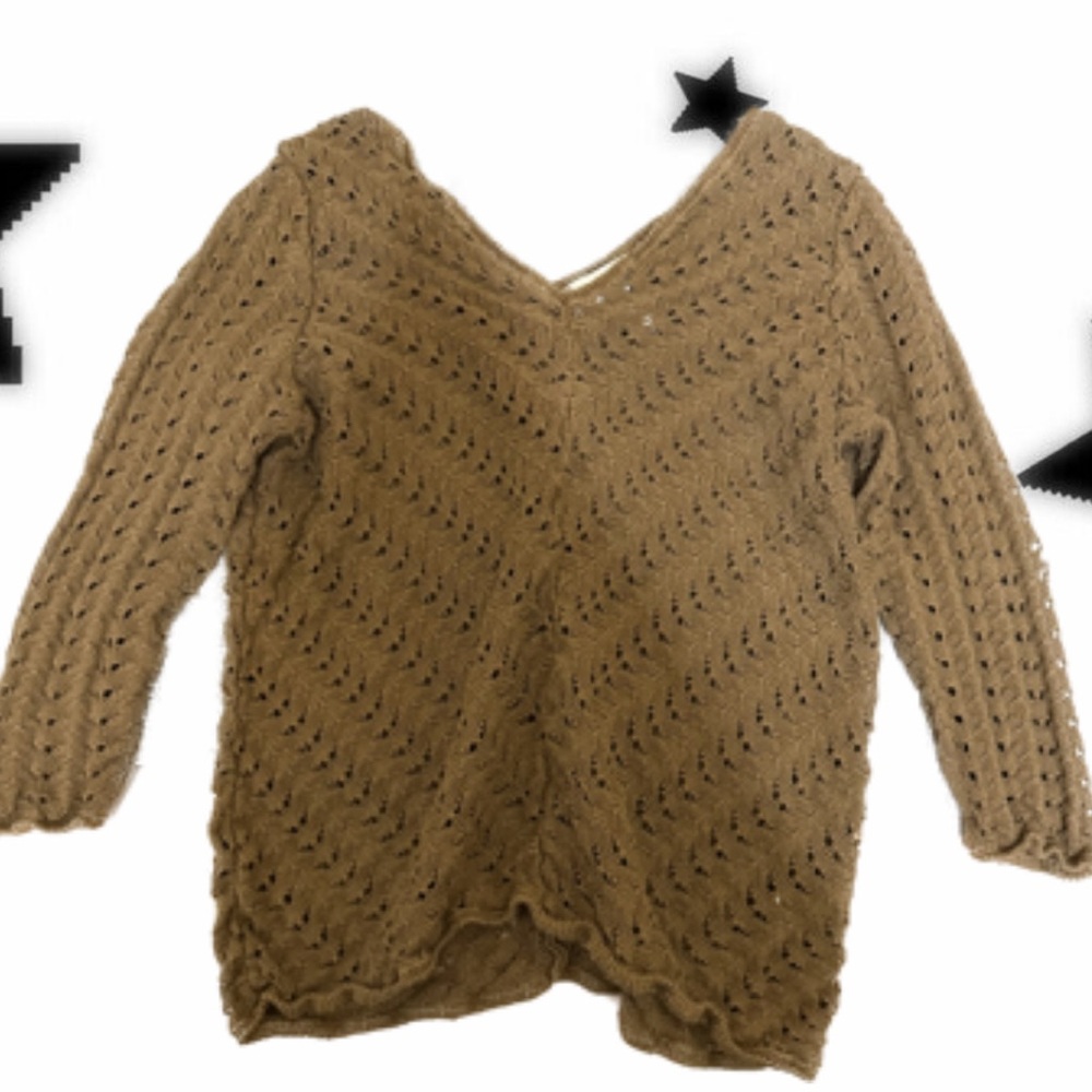 jones new york brown sweater